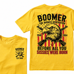 BOOMER The Badass Generation | Eagle, Rifle, and Truth Cool T-shirt