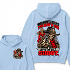 Too Old To Fight Too Slow To Run But I Can Still Shoot.Est. Year Hoodie