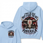 I May Be Old But I Got To See America Before It Went To Shit Boomer EST.Year Graphic Hoodie