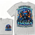 Proud Member Of The Boomers We Got To See America Before It Went To Shit EST.Year Patriotic Boomer Graphic Tee