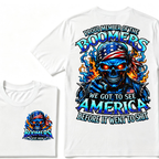 Proud Member Of The Boomers We Got To See America Before It Went To Shit EST.Year Patriotic Boomer Graphic Tee