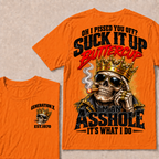 Oh I Pissed You Off Suck It Up Buttercup Generation X Custom EST Year Crown Skull T-Shirt