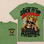 Oh I Pissed You Off Suck It Up Buttercup Generation X Custom EST Year Crown Skull T-Shirt