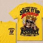 Oh I Pissed You Off Suck It Up Buttercup Generation X Custom EST Year Crown Skull T-Shirt