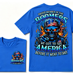 Proud Member Of The Boomers We Got To See America Before It Went To Shit EST.Year Patriotic Boomer Graphic Tee