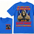My Give A Fuck Is Broken But My Go Fuck Yourself Is Fully Functional Generation X Custom EST Year T-Shirt