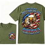 I May Be Old But I Got To See The Usa Before It Went To Shit Custom Year T-shirt