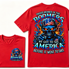Proud Member Of The Boomers We Got To See America Before It Went To Shit EST.Year Patriotic Boomer Graphic Tee