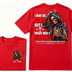 I May Be Old But I What Was I Saying Even To Your Old Age And Gray Hairs I Am He Isaiah 46:4 Skeleton Custom EST Year Double Sided T-Shirt