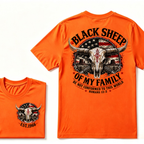 Black Sheep Of My Family Be Not Conformed To This World Romans 12:2 EST.Year Tee