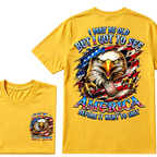 I May Be Old But I Got To See The Usa Before It Went To Shit Custom Year T-shirt