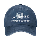 Forklift Certified Funny Hat