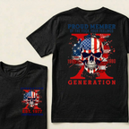 PROUD MEMBER OF THE FUCK YOUR FEELINGS 1965 1980 GEN X Custom Your Year T-Shirt