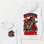 Too Old To Fight Too Slow To Run But I Can Still Shoot.Est. Year Hoodie