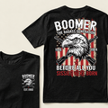 BOOMER The Badass Generation | Eagle, Rifle, and Truth Cool T-shirt