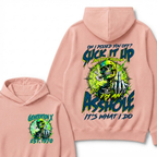 Oh I Pissed You Off Suck It Up Buttercup I'm An Asshole It's What I Do Generation X Skeleton Custom EST Year Hoodie