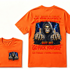 My Give A Fuck Is Broken But My Go Fuck Yourself Is Fully Functional Generation X Custom EST Year T-Shirt