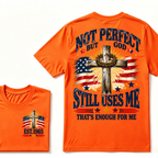 Not Perfect But God Still Uses Me That's Enough For Me Est.Year Tee
