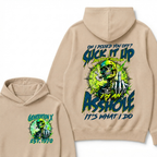 Oh I Pissed You Off Suck It Up Buttercup I'm An Asshole It's What I Do Generation X Skeleton Custom EST Year Hoodie