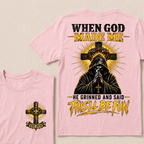 When God Made Me He Grinned And Said This'll Be Fun EST.Year Christian T-Shirt