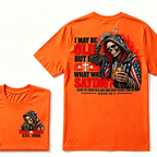 I May Be Old But I What Was I Saying Even To Your Old Age And Gray Hairs I Am He Isaiah 46:4 Skeleton Custom EST Year Double Sided T-Shirt